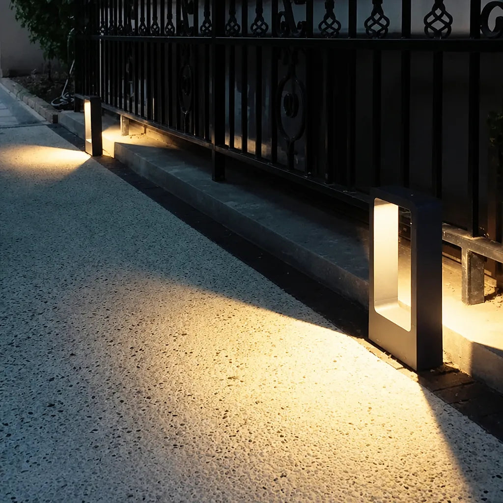 Garavio - LED Außenleuchte Wegbeleuchtung IP65 Schwarz