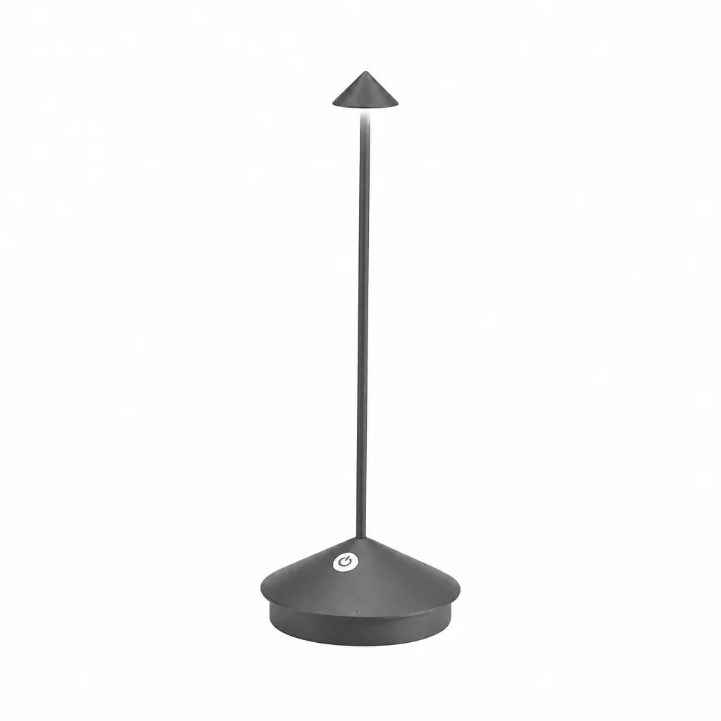 Filaré - Schlanke Kabellose Dimmbare LED Tischlampe - Schwarz
