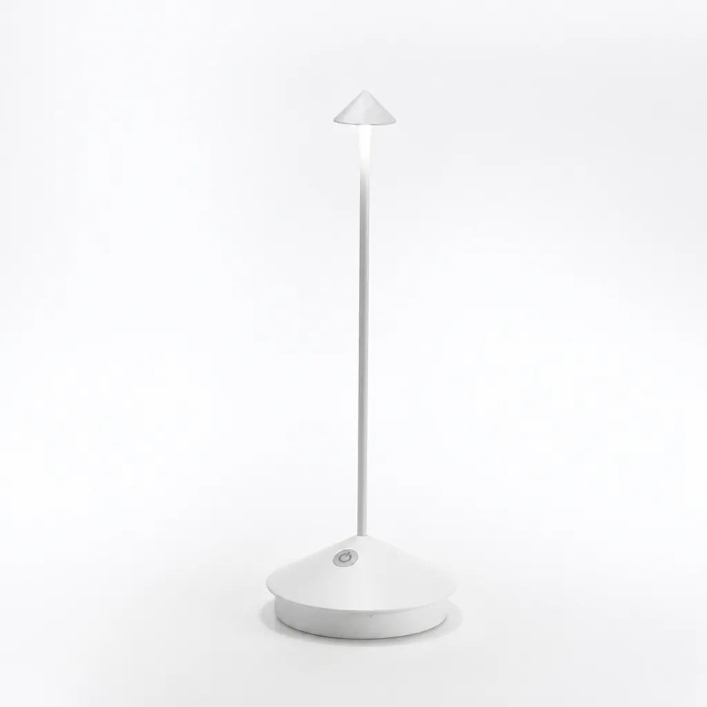 Filaré - Schlanke Kabellose Dimmbare LED Tischlampe - Weiß