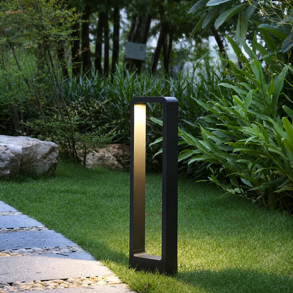 Garavio - LED Außenleuchte Wegbeleuchtung IP65 Schwarz