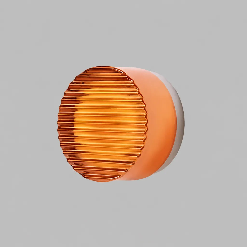 Glowdisc - Dimmbare Runde LED Deckenleuchte - Kupfer Orange