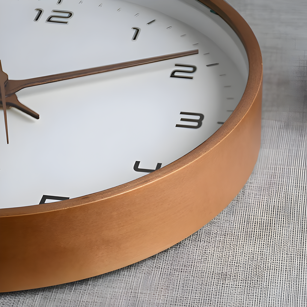 Chronis™ - Minimalistisch Gestaltete Runde Analoge Wanduhr