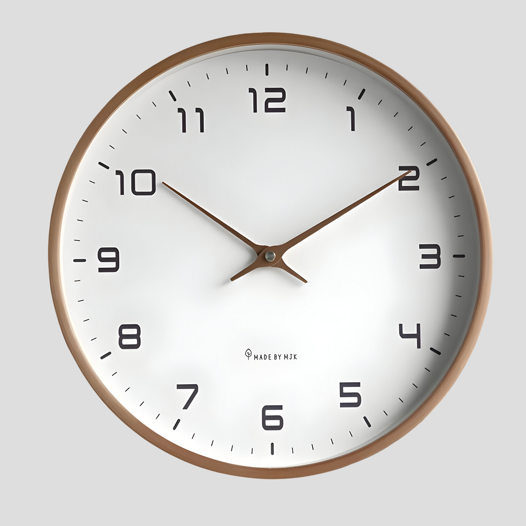 Chronis™ - Minimalistisch Gestaltete Runde Analoge Wanduhr