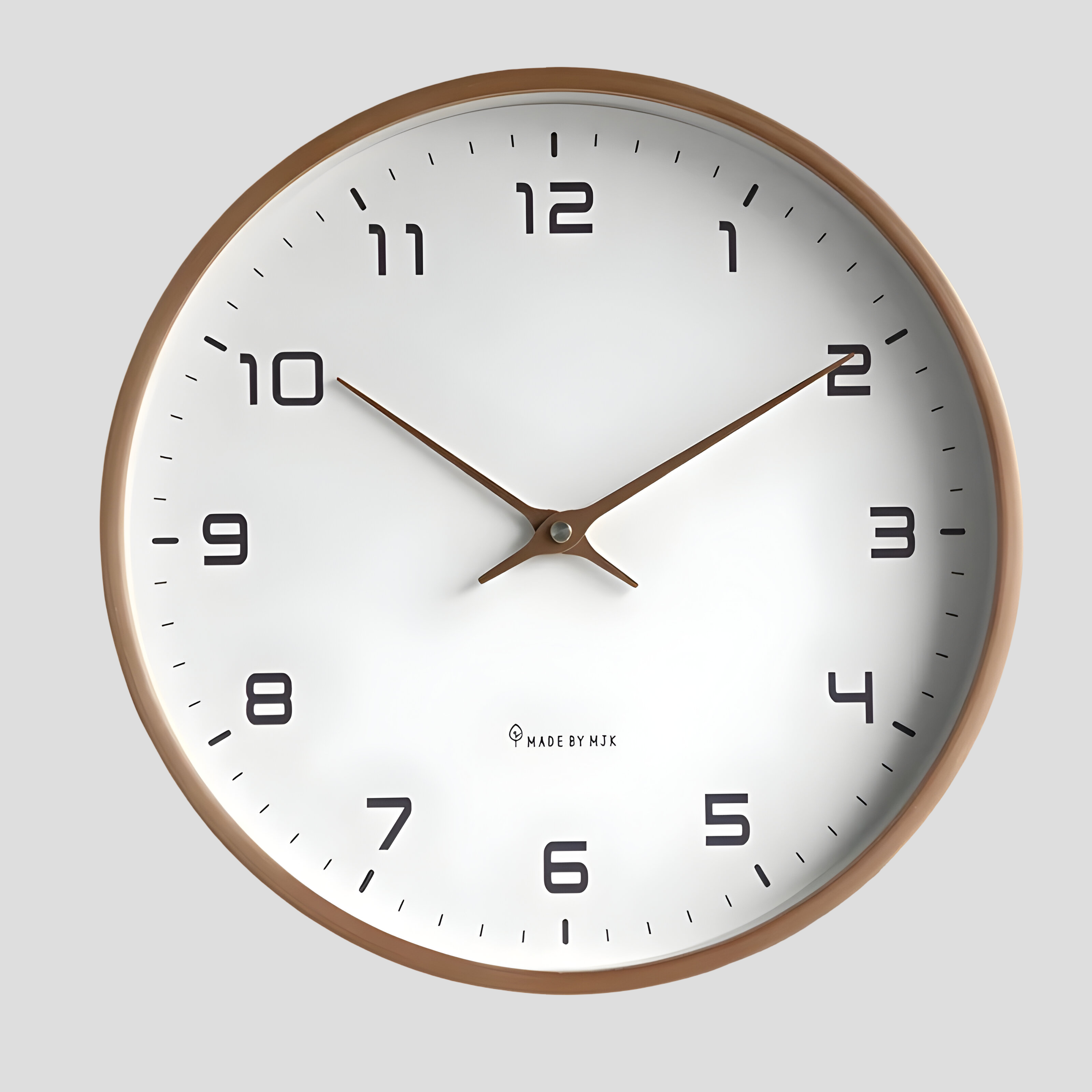Chronis™ - Minimalistisch Gestaltete Runde Analoge Wanduhr