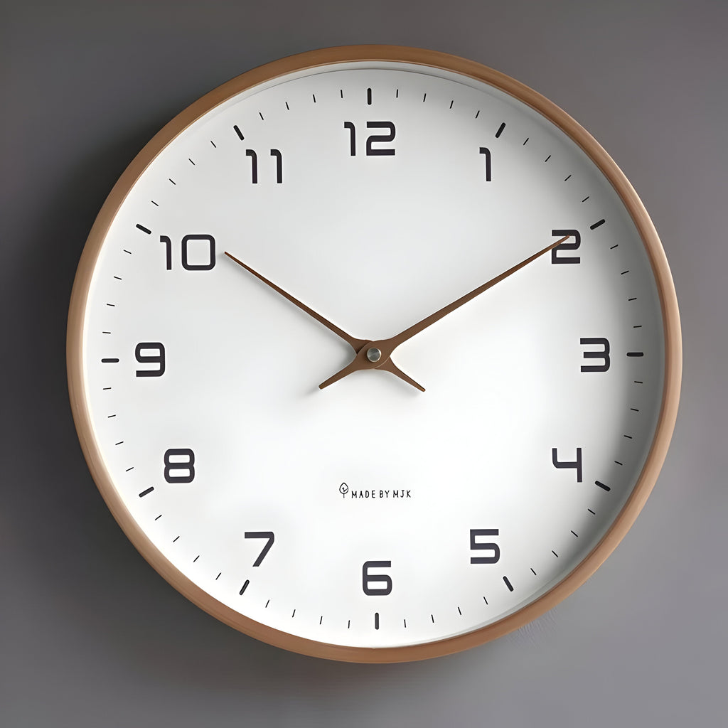 Chronis™ - Minimalistisch Gestaltete Runde Analoge Wanduhr