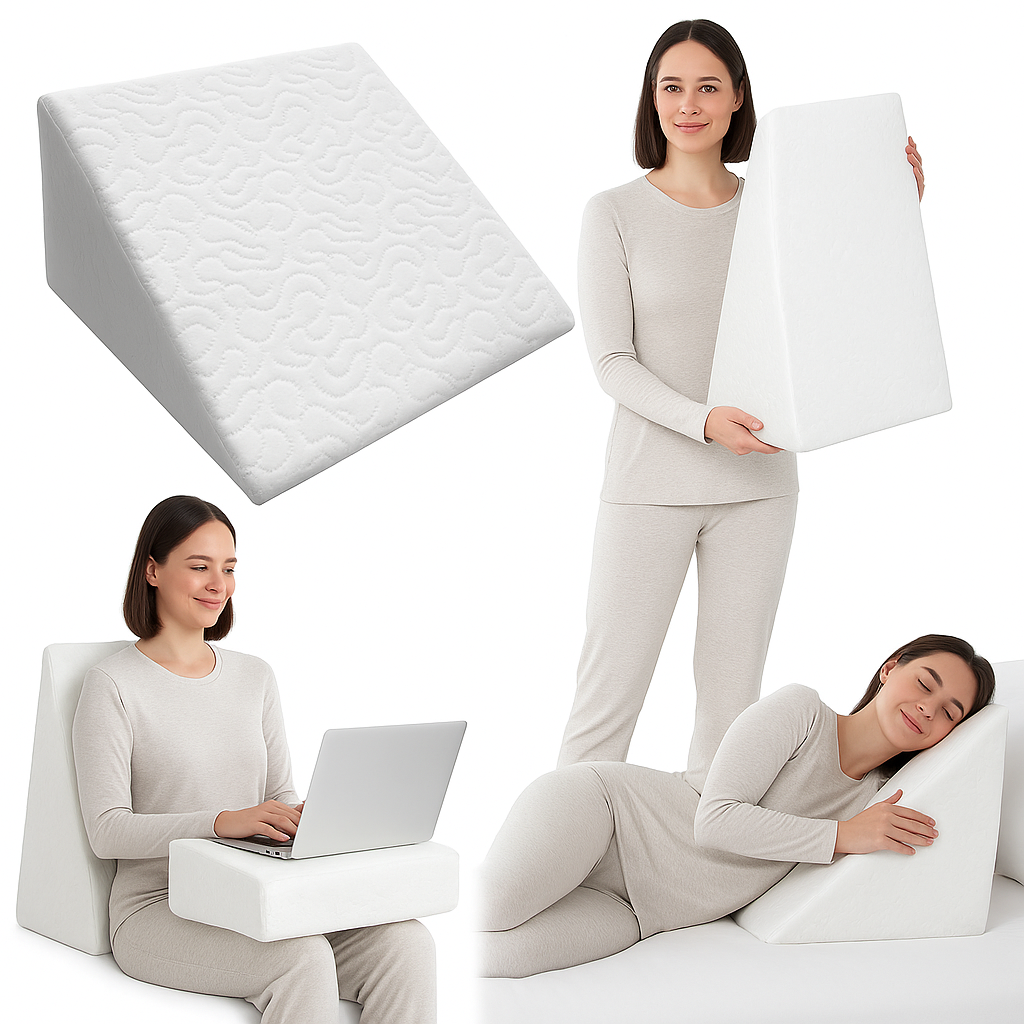 Elevira™ - Ergonomisch Geformtes Und Strukturiertes Keilkissen