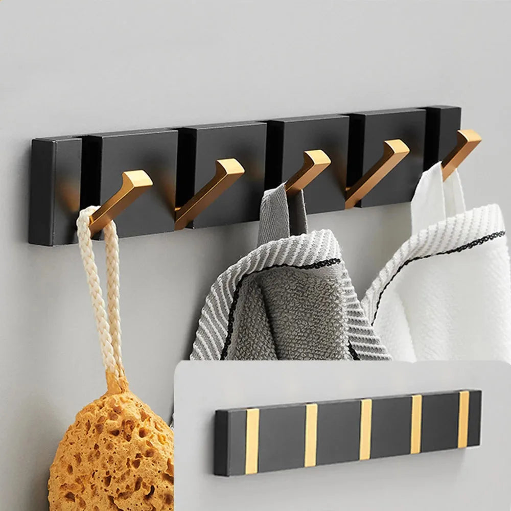 Foldix™ - Platzsparende Moderne Hakenleiste Für Die Wand