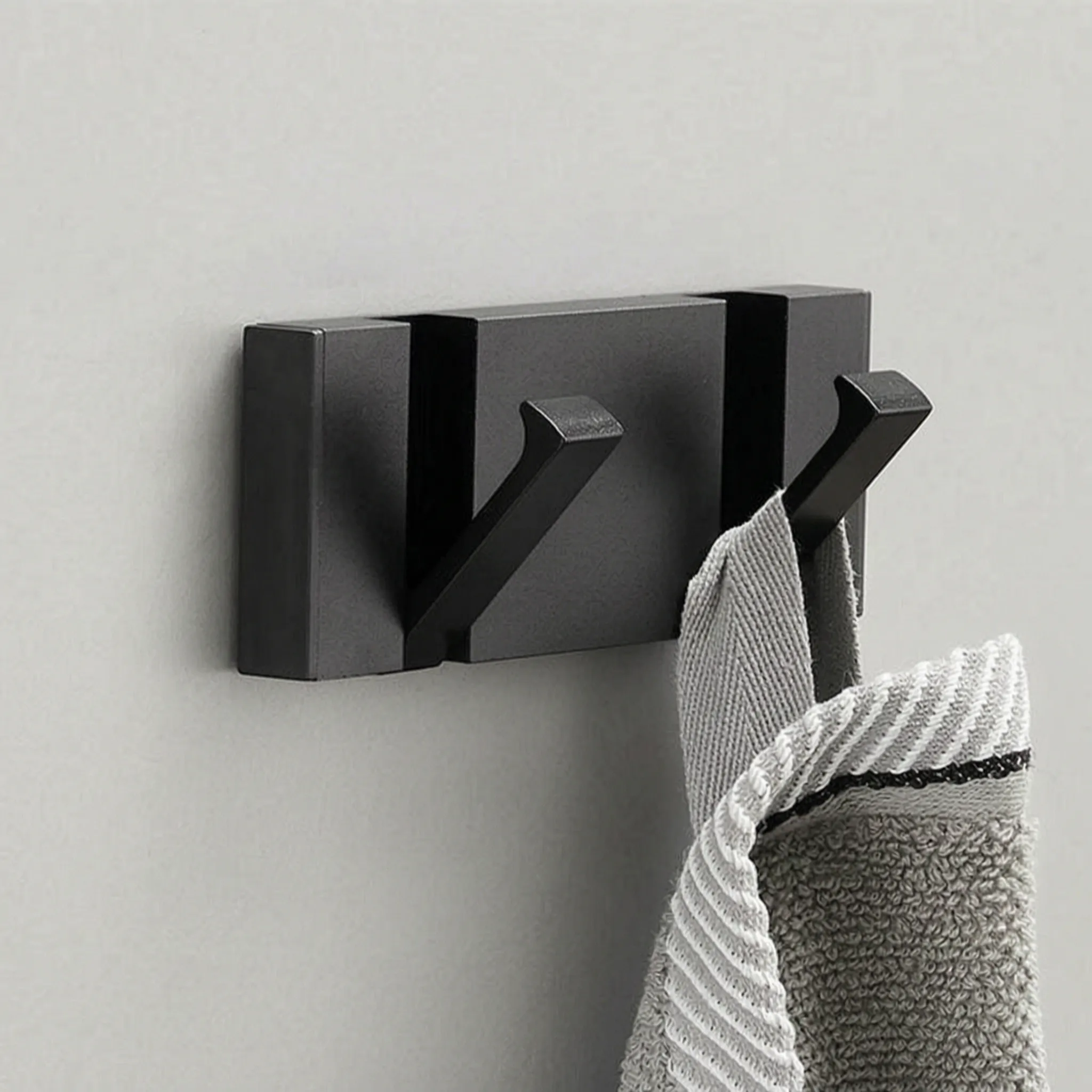 Foldix - Platzsparende Moderne Hakenleiste Für Die Wand