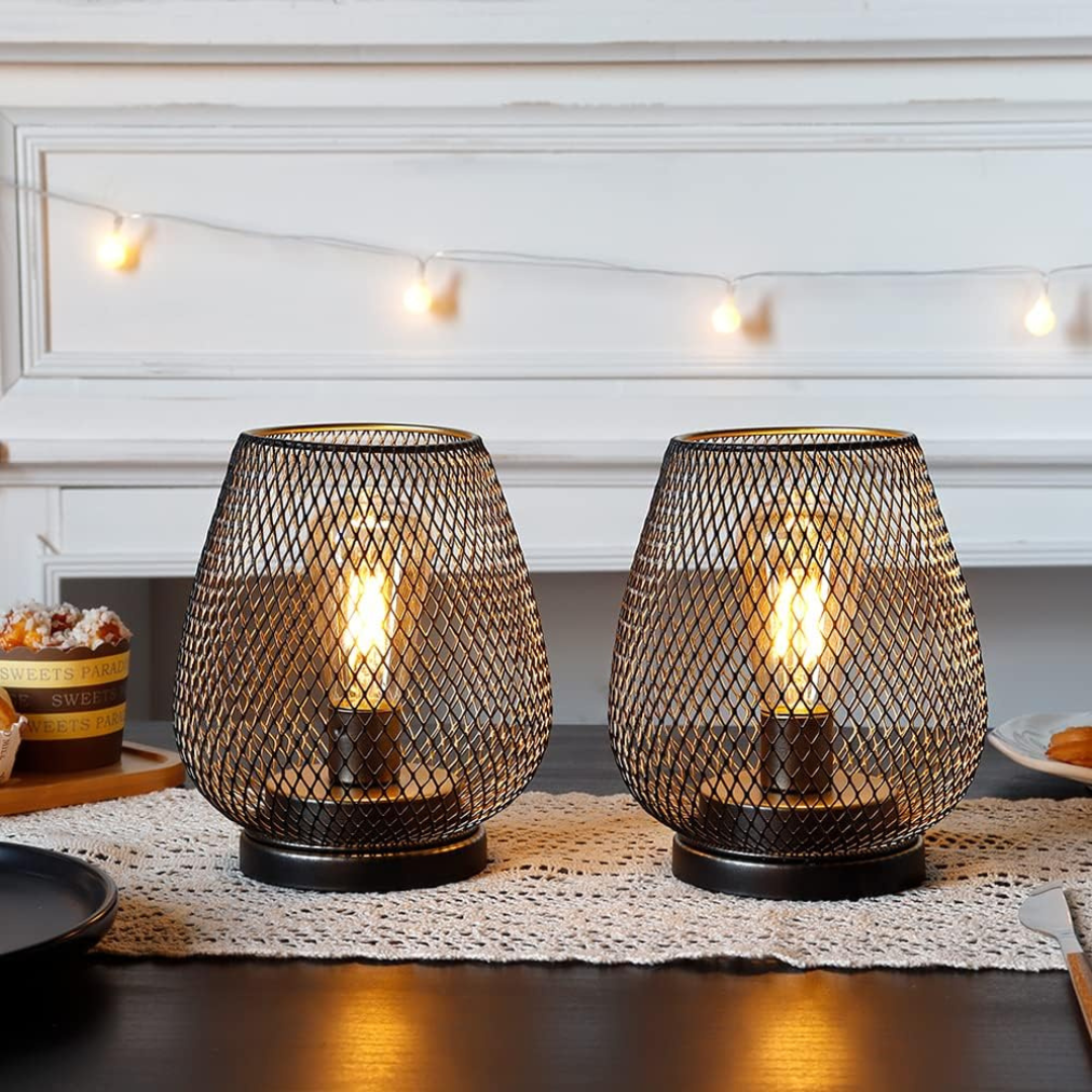 Glowmesh™ - Moderne Kabellose Tischlampe In Netzoptik