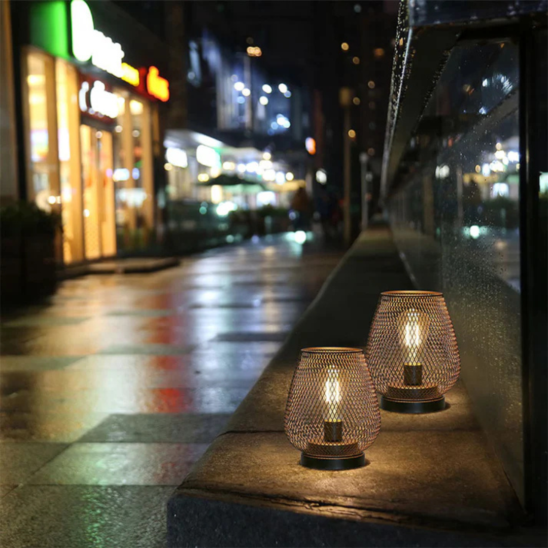 Glowmesh™ - Moderne Kabellose Tischlampe In Netzoptik