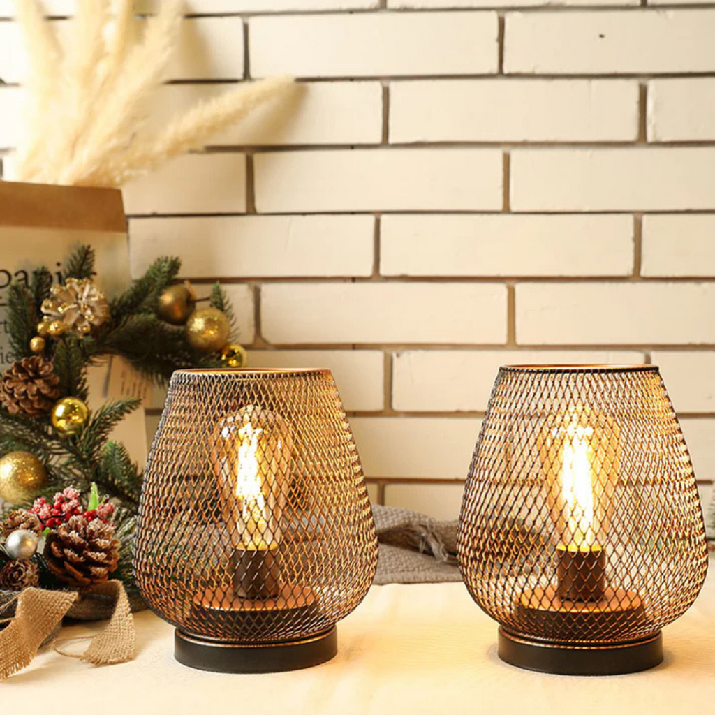 Glowmesh™ - Moderne Kabellose Tischlampe In Netzoptik
