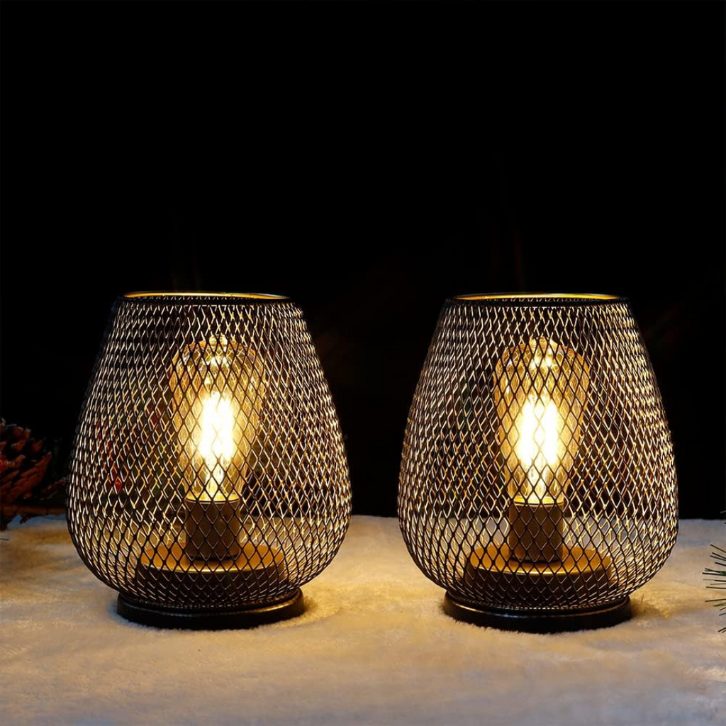 Glowmesh™ - Moderne Kabellose Tischlampe In Netzoptik