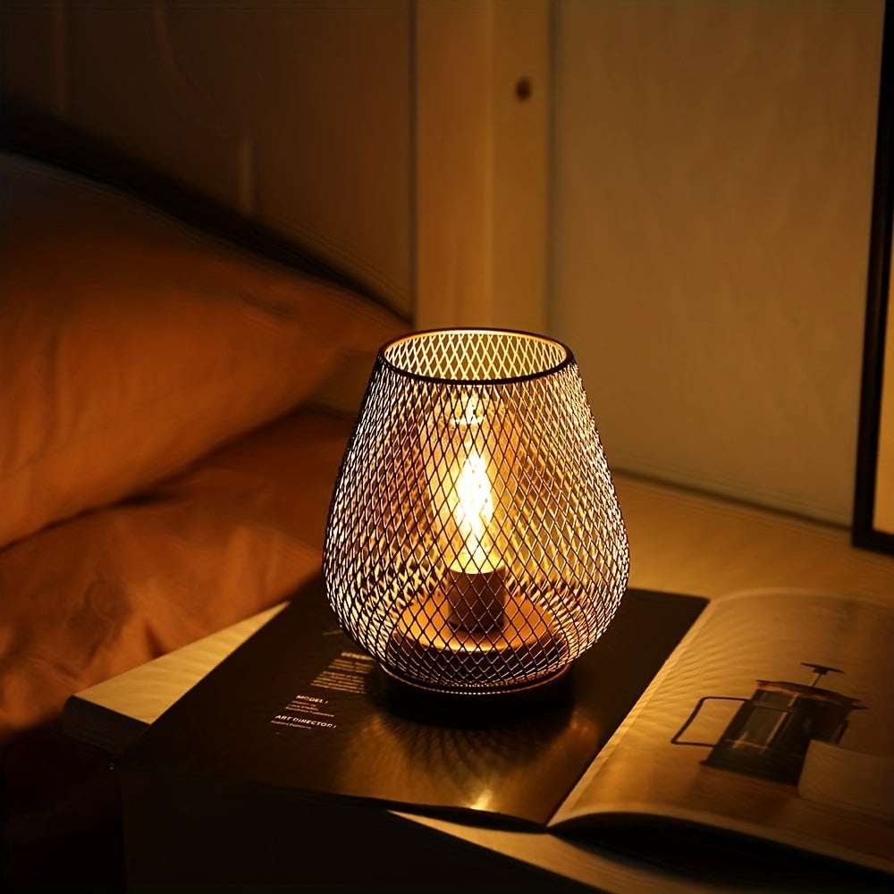 Glowmesh™ - Moderne Kabellose Tischlampe In Netzoptik