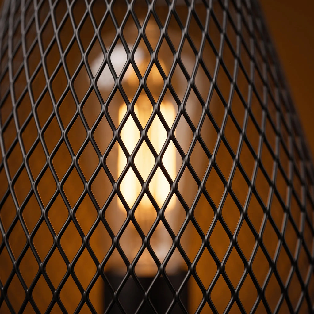 Glowmesh - Moderne Kabellose Tischlampe In Netzoptik