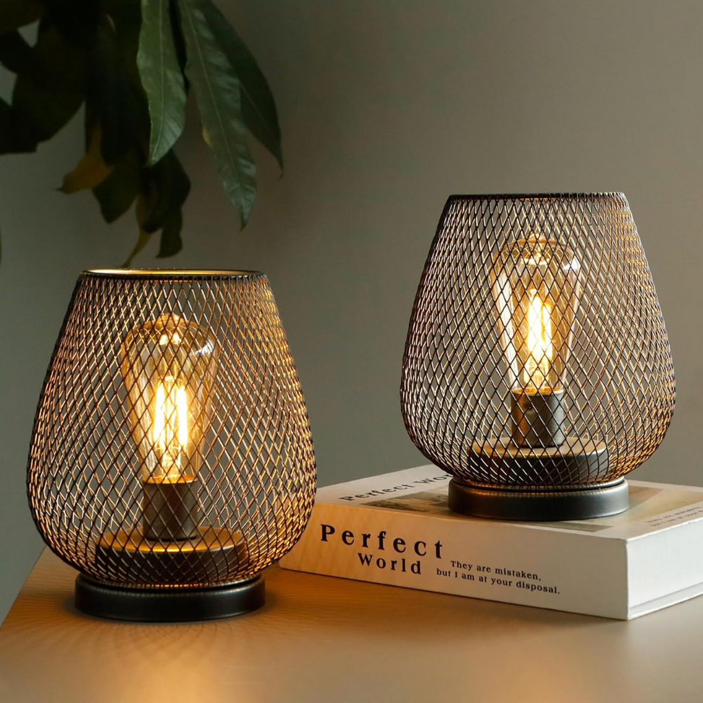 Glowmesh™ - Moderne Kabellose Tischlampe In Netzoptik