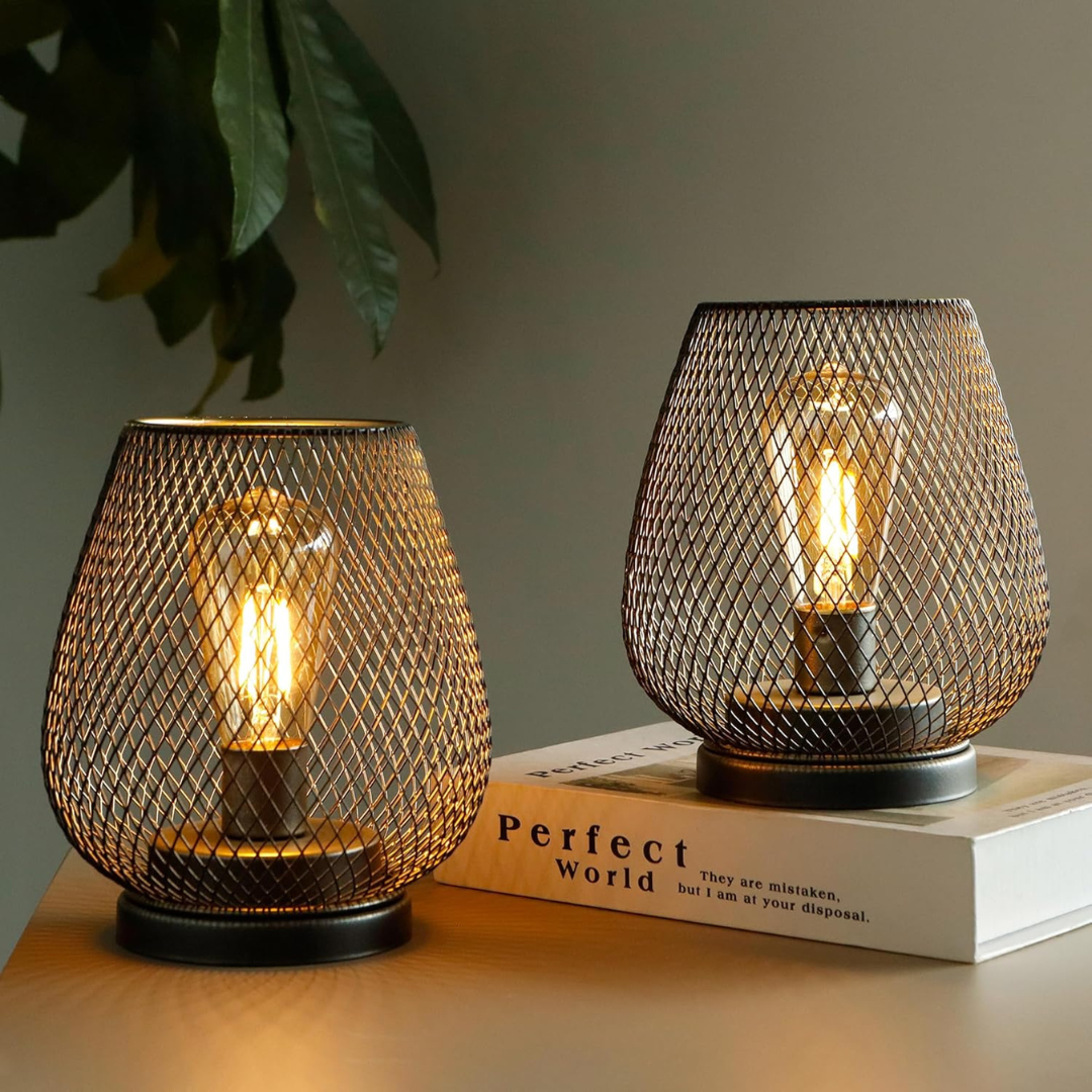 Glowmesh™ - Moderne Kabellose Tischlampe In Netzoptik
