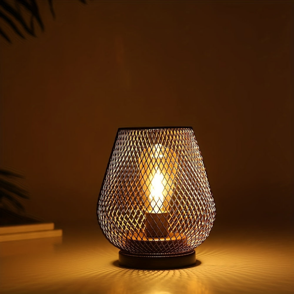 Glowmesh™ - Moderne Kabellose Tischlampe In Netzoptik
