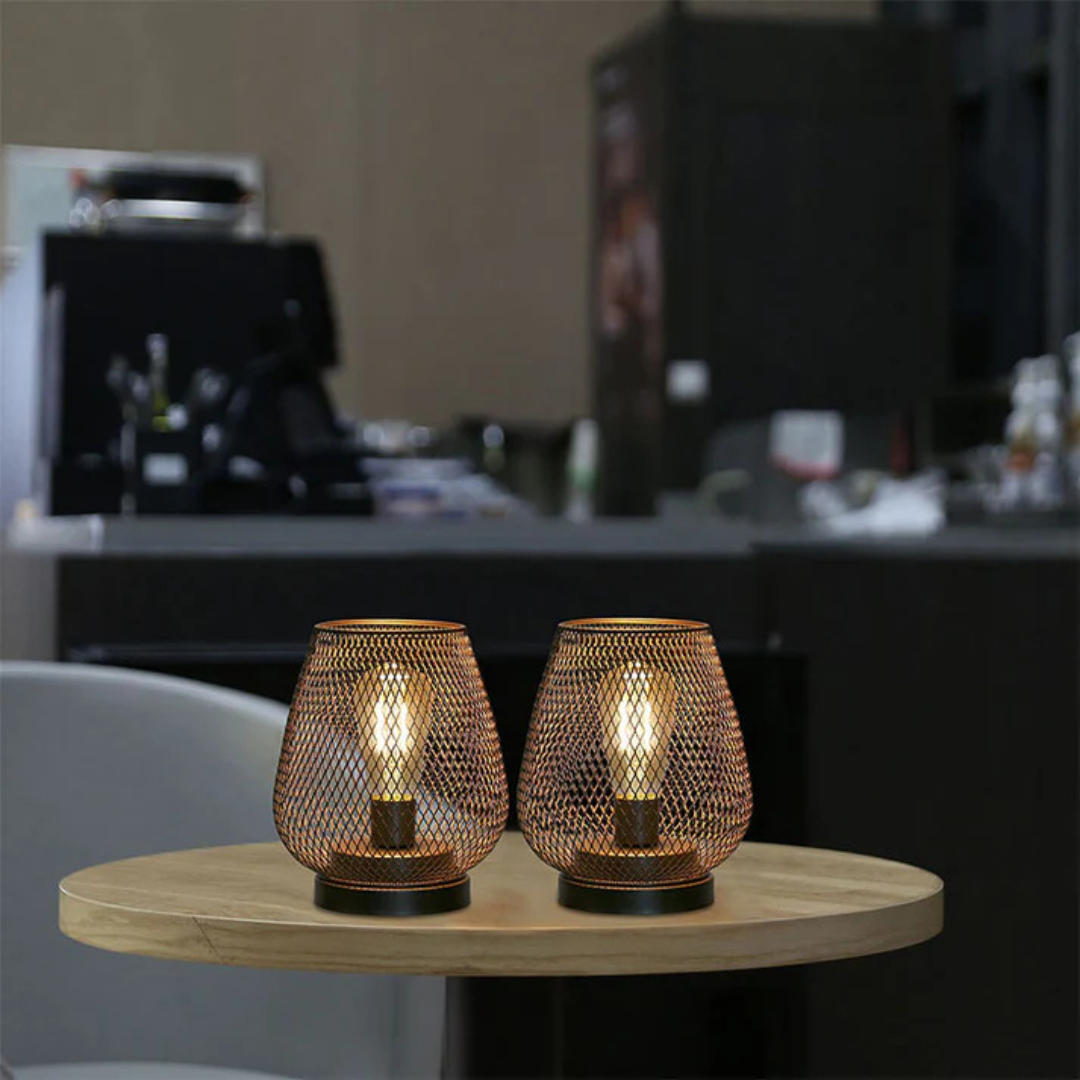 Glowmesh™ - Moderne Kabellose Tischlampe In Netzoptik
