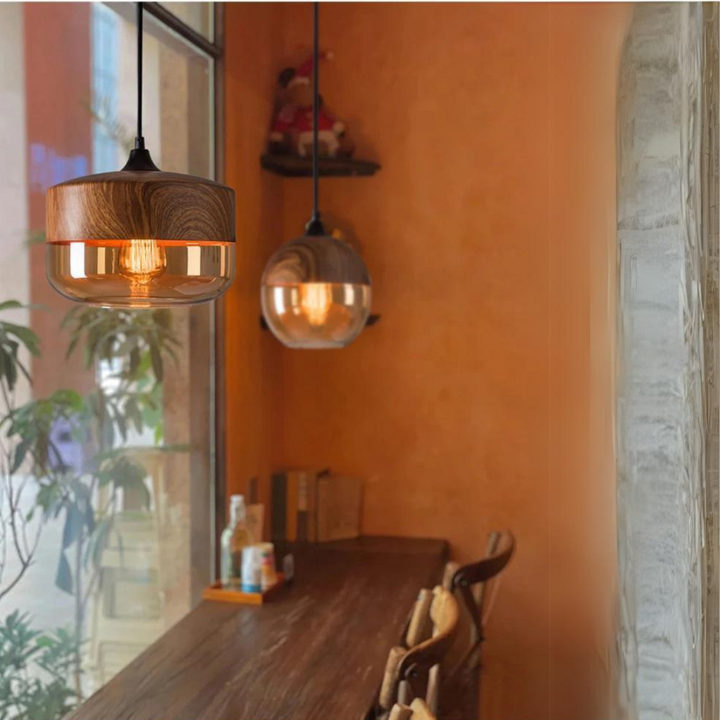 Luminva™ - Skandinavisch Inspirierte Minimalistische Getönte Hängelampe