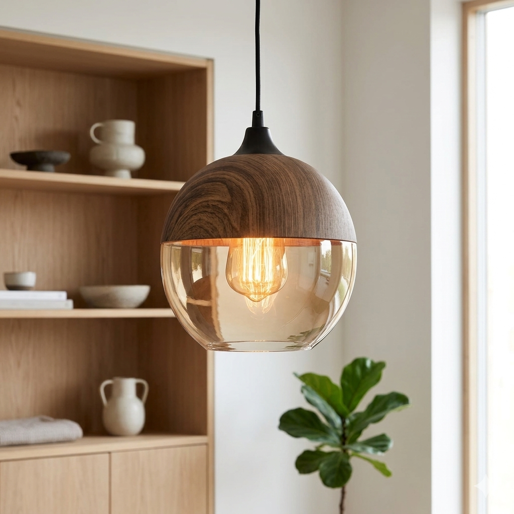 Luminva™ - Skandinavisch Inspirierte Minimalistische Getönte Hängelampe
