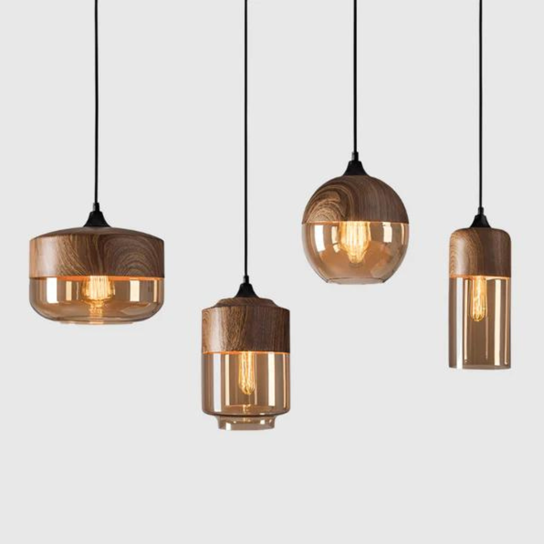 Luminva™ - Skandinavisch Inspirierte Minimalistische Getönte Hängelampe