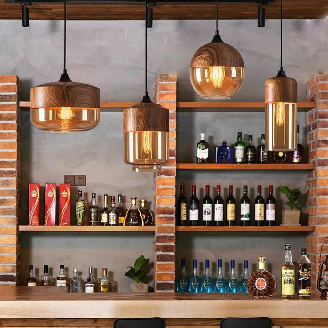 Luminva™ - Skandinavisch Inspirierte Minimalistische Getönte Hängelampe