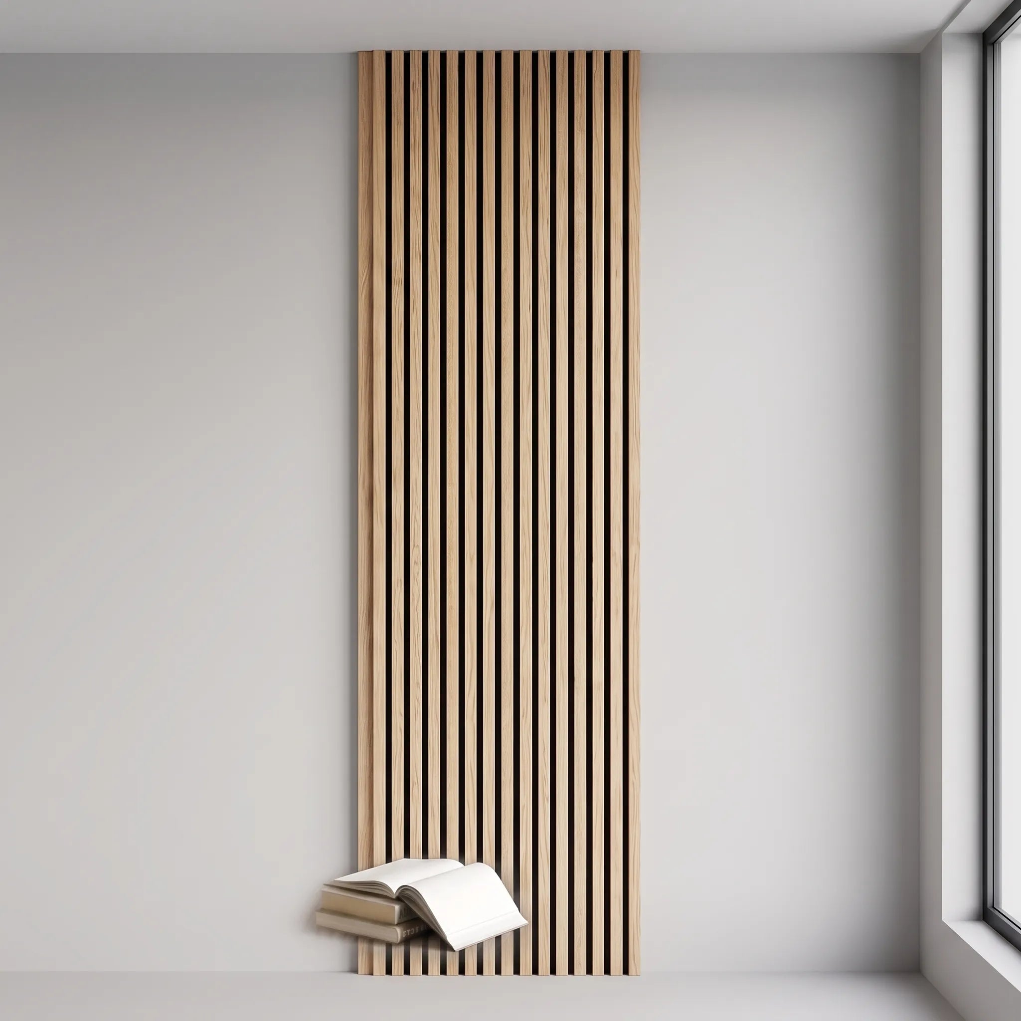 WallVibe™ - Selbstklebende Wandverkleidung In Lamellenoptik