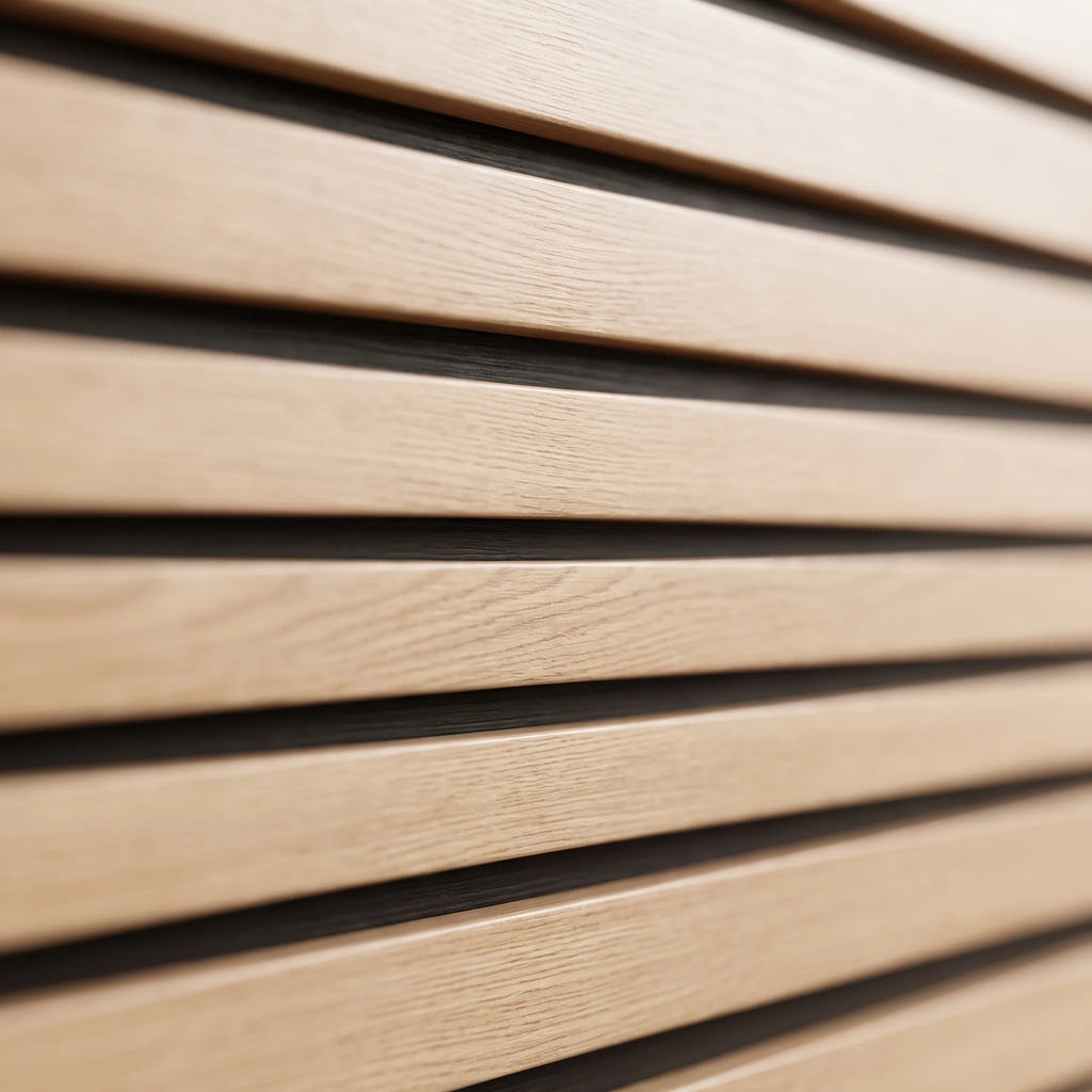 WallVibe - Selbstklebende Wandverkleidung In Lamellenoptik