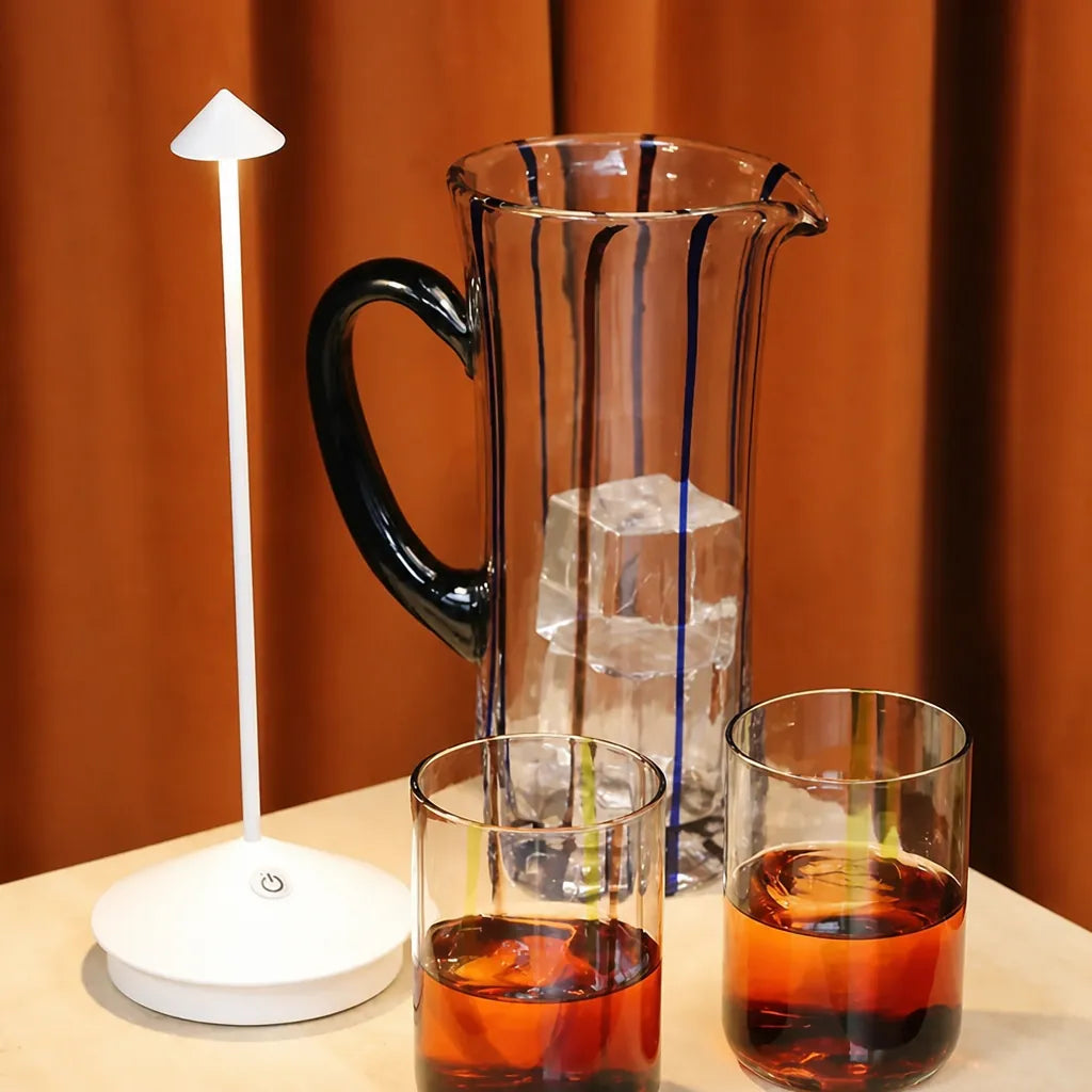 Filaré - Schlanke Kabellose Dimmbare LED Tischlampe - Weiß
