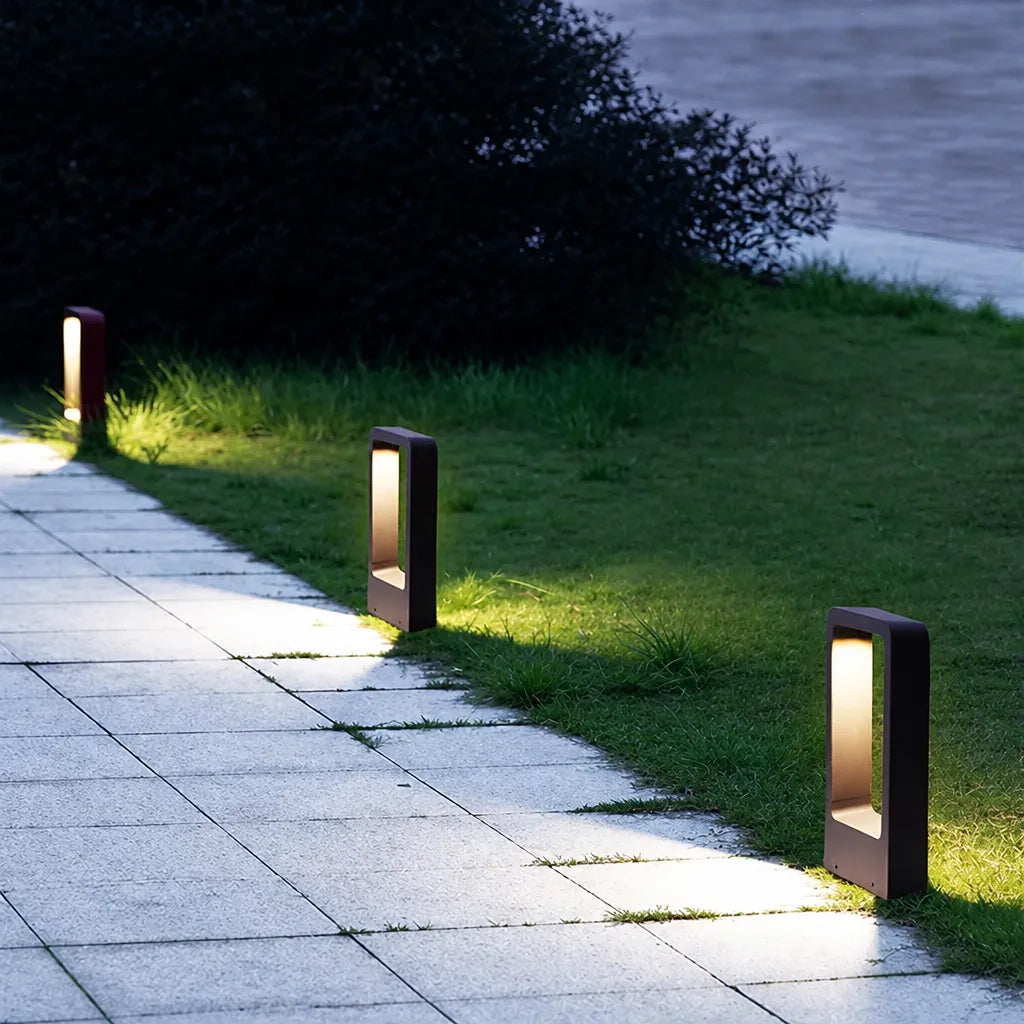 Garavio - LED Außenleuchte Wegbeleuchtung IP65 Schwarz