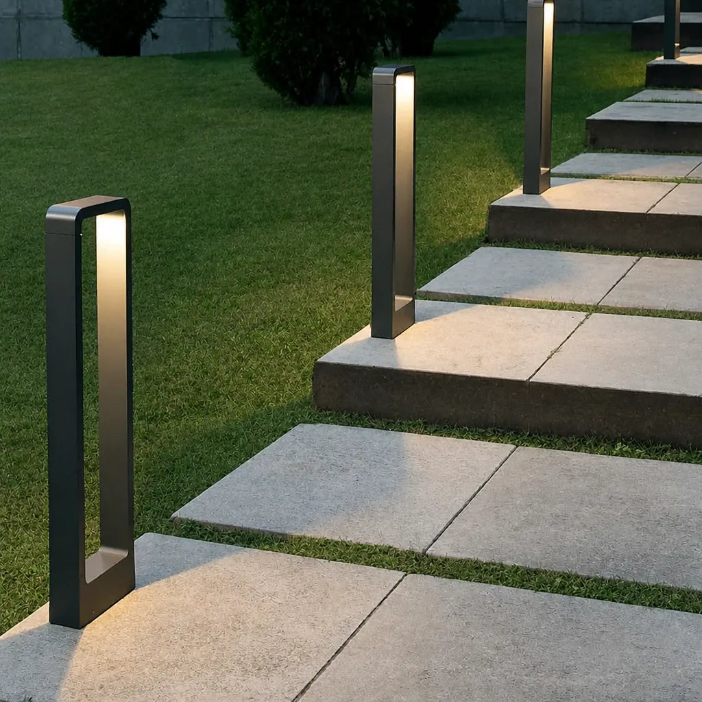 Garavio - LED Außenleuchte Wegbeleuchtung IP65 Schwarz