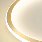 Runde LED-Deckenleuchte mit minimalistischem Ringdesign