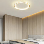 Runde LED-Deckenleuchte mit minimalistischem Ringdesign