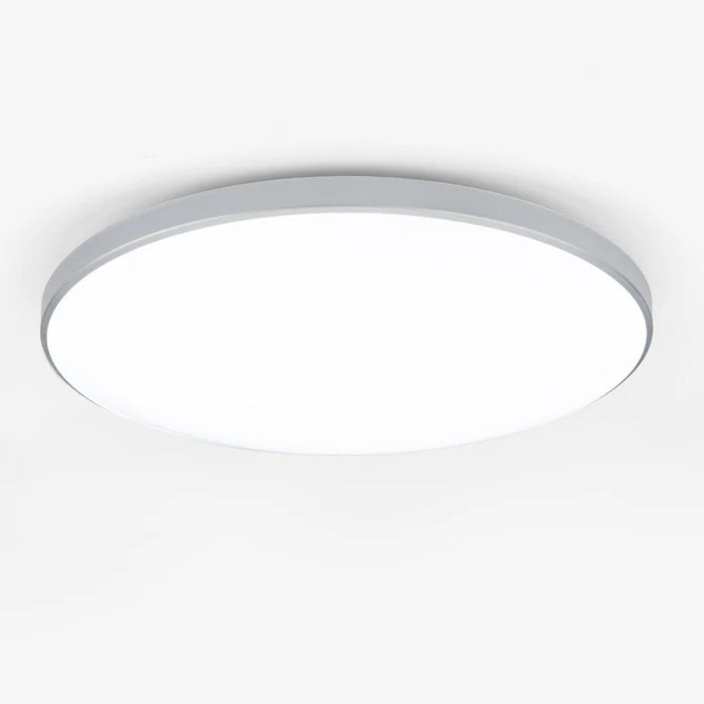 Runde LED-Deckenleuchte mit flacher Form und kreisförmiger Lichtfläche